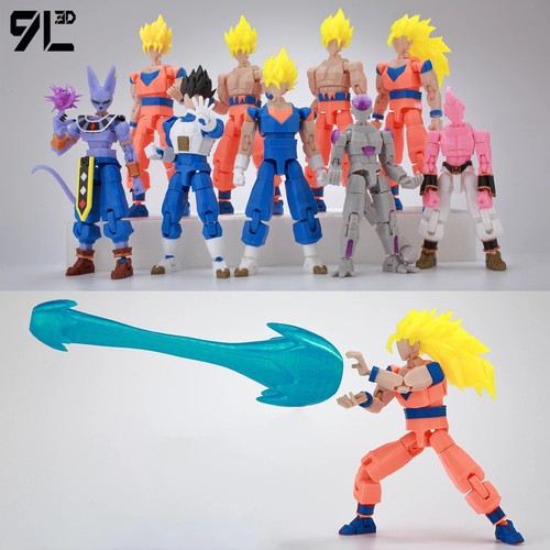 9l3d dragon ball son - dragon, goku