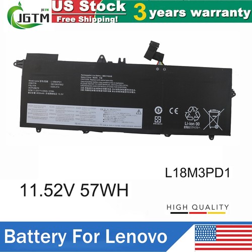 L18m3pd1 battery for lenovo - l18m3pd1,