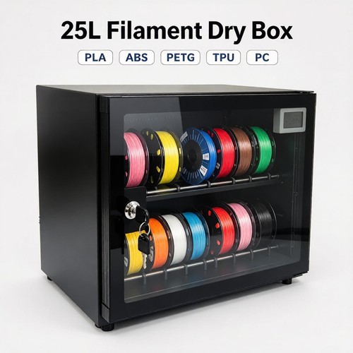 25l printer filament - 3d, dry