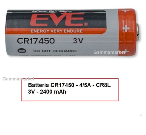 Batteria 17450 litio eve - ,