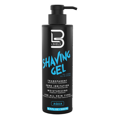 Level clear shaving gel - clear,